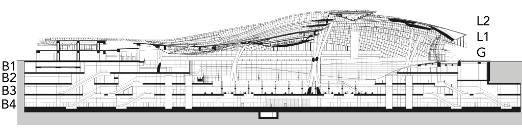 Hong Kong West Kowloon Station Layout
